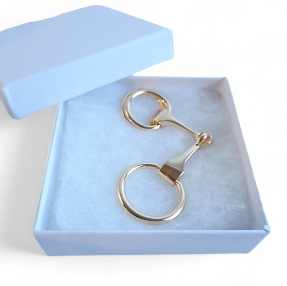 Pristine CARTIER Silk Twill Scarf 90cm Blue Square 35" + Horsebit Scarf Ring - Picture 3 of 12